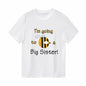 Promoted to Big Sister Baby Girl Tee Colorful Letters Pink Size 3-4 Years