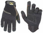 Custom Leathercraft 130XL Subcontractor Flex Grip Work Gloves, Extra Large