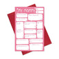 Ogeby Mothers Day Card Gift from Daughter, Funny Lovely Birthday Card for Mom