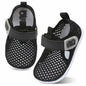 Besroad Kids Water Shoes Aqua Socks Non-Slip Mesh Navy Size 10-10.5 Toddler
