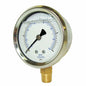 PIC Gauges 201L-208R Bottom Mount Pressure Gauge 2" Dial 0-5000 psi