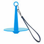 Portable Wrist Yarn Holder with Leather Strap Yarn Ball Organizer Blue