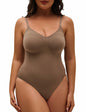 Homma Tummy Control Seamless Shapewear Bodysuit Coffee Size S