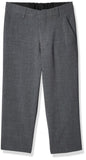 Calvin Klein Boys Flat-Front Bi-Stretch Pant Straight Leg Grey Heather Size 14
