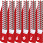 Zubebe 200 Pcs Red Felt Christmas Stockings Rustic Xmas Decor 15 Inch