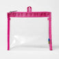Open Story Clear Toiletry Bag Magenta