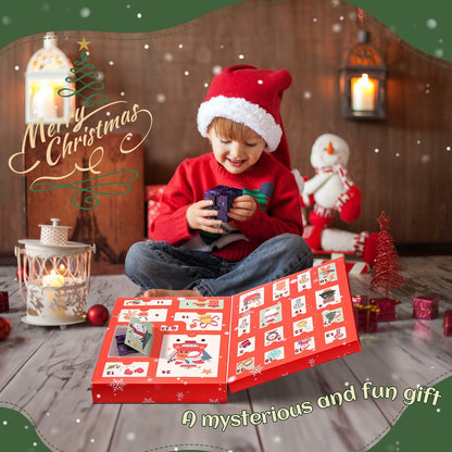 Christmas Advent Calendar 2025 24 Days Countdown Collectible Surprises Set