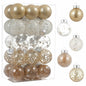 [Like New] YYHUAWU Christmas Ball Ornaments Hanging Tree Decorations Set Xmas Decor