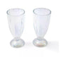 Target Bullseye's Playground Americana Milkshake Glasses 2pk 12.9oz Clear