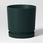 Room Essentials Recycled Resin Planter Pot Green 6x6x6 Indoor Outdoor