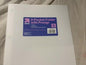 up&up 2 Pocket Plastic Folder with Prongs White Polypropylene
