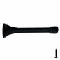 Design House Spring Door Stop Wall Protector Rubber Tip Matte Black 10-Pack