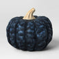 Hyde and EEK! Boutique Small Pumpkin Figurine Black Halloween Decor