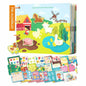 Almond Island Preschool Busy Book Montessori Learning Activity Sticker Book