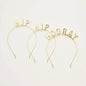 kate spade new york x Target Hip Hip Hooray Party Headband Pack 3pk Gold