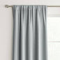 Room Essentials Heathered Gray Blackout Curtain Panel 42x63 Noise Reduction UV