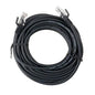 dealworthy Cat 6 Ethernet Cable 25' Black RJ-45 Male-to-Male 1.25Gbps