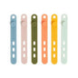 U Brands Silicone Cord Bands 6ct Comfort Nostalgia