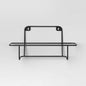 Room Essentials Metal Outdoor Planter Hanger Black 5.2x16.4x7.2