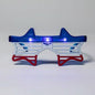 Sun Squad Light-up Eyewear Red White Blue Stars Multicolor Lens