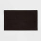 Threshold™ Antimicrobial Cotton Jacquard Bath Rug 20x34 Black