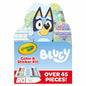 Crayola Bluey Art Kit for Kids 45pcs Coloring Book Stickers 4+