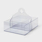 Brightroom Clear Angled Drawer Insert Plastic Bath Caddy 12x9x3.5 Clear