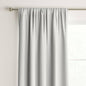 [Like New] Room Essentials 42x84in Heathered White Room Darkening Curtain Panel