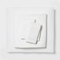 Room Essential King Easy Care Cotton Blend Sateen SheetSet White 225 TC OEKO-TEX