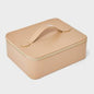 A New Day Travel Jewelry Box Brown with Mini Organizer Zip-Around