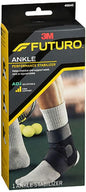 FUTURO Sport Deluxe Ankle Stabilizer Adjustable Gray Pack of 2