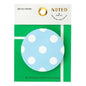 Post-it Sports Court Pickleball Sticky Notes 3x3 Round Blue 100 Sheets