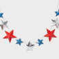 Sun Squad 9ct 3D Paper Star Dangler Party Decorations White