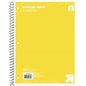 up&up™ Spiral Notebook 1 Subject College Ruled 70 Pages 7.5x10.5 Yellow