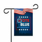 Vote Blue Save Democracy Double Sided Garden Flag Outdoor Decoration