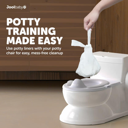 Jool Baby Disposable Potty Liners Universal Fit Super-Absorbent 30 Count