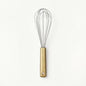 Figmint™ 9" Stainless Steel Whisk Champagne