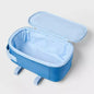 Sun Squad Soft Sided Cooler Backpack 4.5qt 6 Cans Blue Adjustable Strap