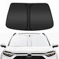 COFSODI Car Windshield Sunshade Double Thickened UV Protection Black