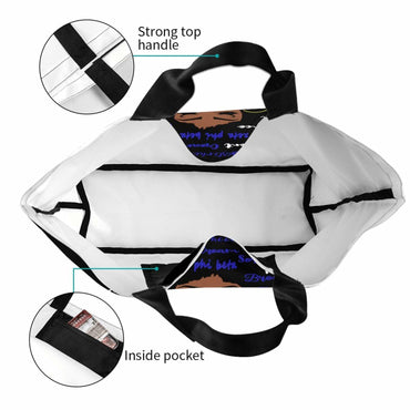 Generic Zeta 1920 Tote Bag Foldable Canvas Travel Shopping Storage Bag One Size