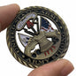 Army Air Force 1775 Bronze Challenge Coin Military Honor Collectible
