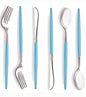 WELLIFE 120pcs Rose Gold Plastic Cutlery Set Forks Knives Spoons Party