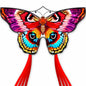 DoinFly Butterflys Kids Kite Easy Fly w/ 328ft Line & Winder Red 1 Pack