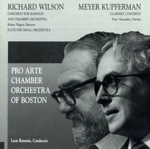 Concerto For Bassoon & Chamber Orchestra / Clarinet Concerto