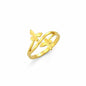 Dreamtimes Butterfly Rings Women Dainty Minimalist Wedding Bands Ring G-6