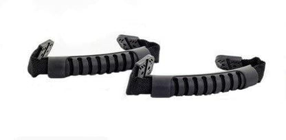 H2o Kayaks Molded Webbing Handle with End Caps Pack of 2 Black