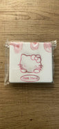 Sicpfuj Mini Compact PU Leather Travel Makeup Mirror Pink 2.7 Inch 1X/2X