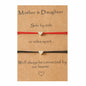 Caiyao Handmade Braided Rope Bracelet Set Love Heart Butterfly Dino M