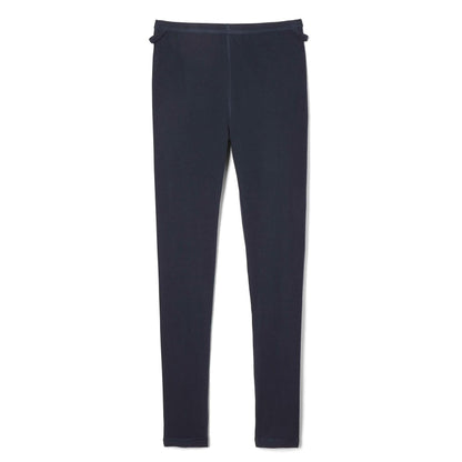 French Toast Girls Adaptive Skinny Pant Leggings Pull-Up Lift Loops Navy Size S