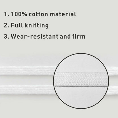 UamGlsob 8mm Cotton Shoelaces for Puma Sneakers White 39"/100cm
